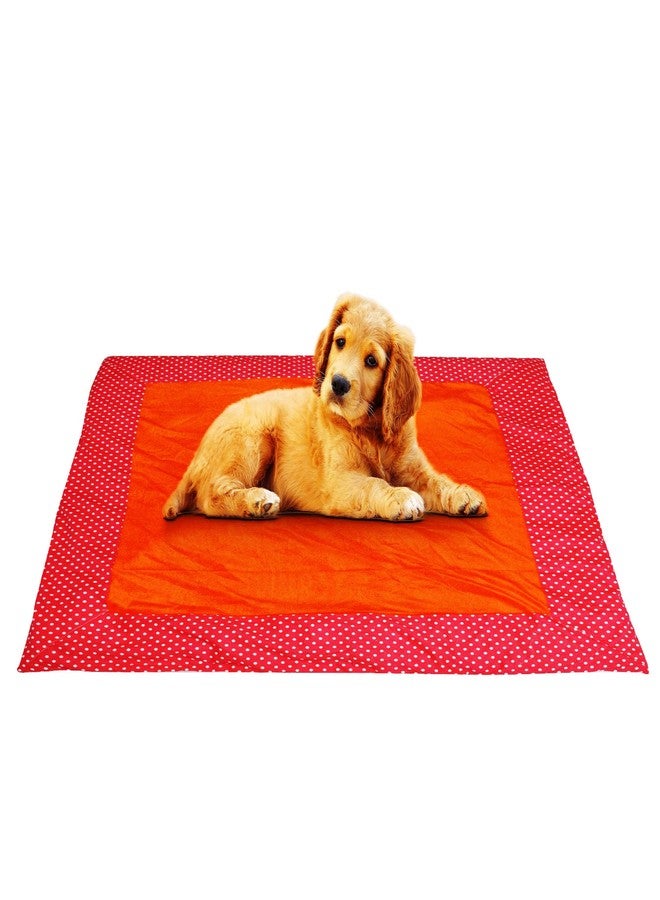 Creative Textiles Cotton Play Mat for Dog (Multicolor) - Image 2